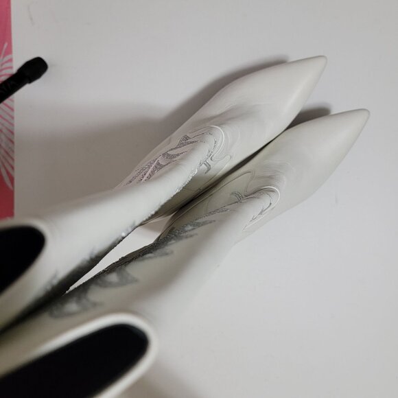 NEW Daniel x Diamond The Tall T Boot Womens 9 Cowgirl Bling Country Western Glam - Picture 6 of 14